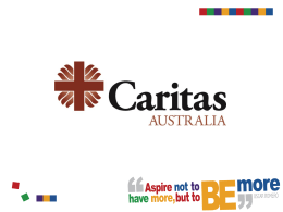 Refugee Week 2014 - Caritas Australia