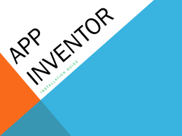 App inventor