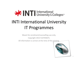 INTI IT Programmes ADCO_updated 30June2013