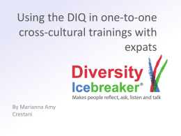 Diversity Icebreaker - presentation sales