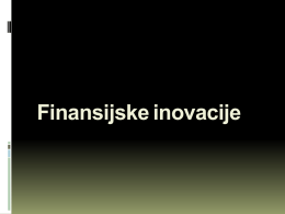 Finansijske inovacije
