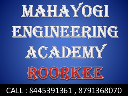 Welcome to Mahayogitech Roorkee