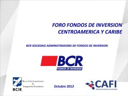 Alvaro Camacho. Costa Rica - Cámara de Fondos de Inversión
