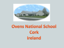 What do we do in Ovens National School