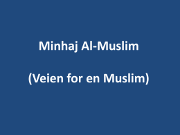 Minhaj al-Muslim-del 2 - Den nyttige kunnskapen