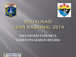Sosialisasi UN 2014