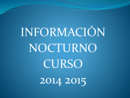 Información 2014-2015 - IES Agustín de Betancourt