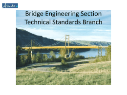 Publish Bridge Inspections - Alberta Ministry of Transportation