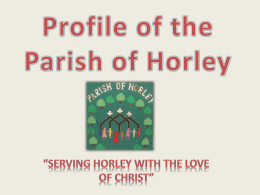 Profile of the Parish of Horley