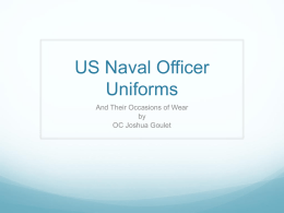 US Naval Officer Uniforms - University of Arizona NROTC