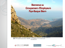 Diapositive 1 - CCI Bayonne Pays Basque