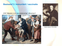 PowerPoint 11.3 Immuniteit en vaccinatie