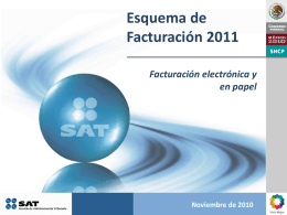 Esquema de Facturación Electrónica 2011