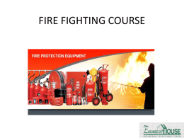 FIRE FIGHTING COURSE