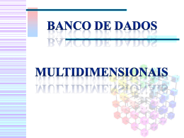 bd multidimensionais - Gestão em Sistemas de Informação PE