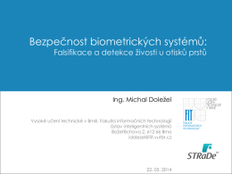 Michal Doležel - Smart Cards & Devices Forum 2014