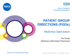 PGD Training Comm Pcist DDT event