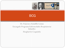 BCG - Servicio de Salud Coquimbo