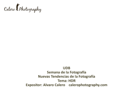 Clase No 9 "HDR, Panor&aacute;mica y Planimetr&iacute;a"