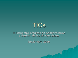 Beneficios de Tics e-gobierno