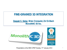 File - MonolithIC 3D Inc.