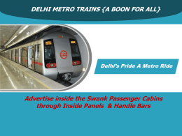 Presentation Delhi metro