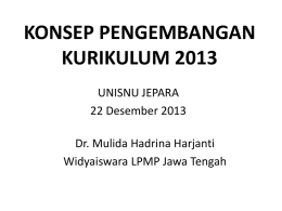 Penilaian Hasil Belajar - Program Pascasarjana UNISNU Jepara
