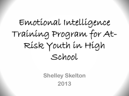 Emotional Intelligence and At