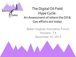 Click Here for the Oil and Gas IQ The Digital Oil Field Hype Curve