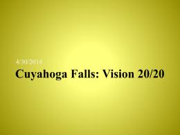 Cuyahoga Falls: Vision 20/20 - Cuyahoga Falls City School District