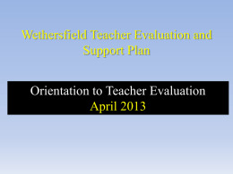 Teachers - Wethersfield Public Schools