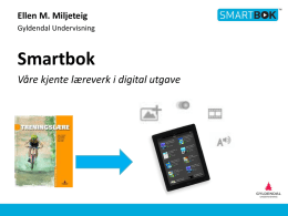 Presentasjon av Smartboka