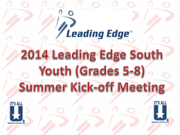 New for 2014!!!! - Leading Edge Lacrosse