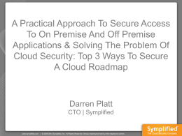 1. Who Symplified is