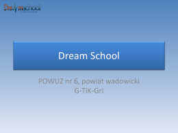 Jak zbudować portal dla szkoły marzeń „Dream School”?