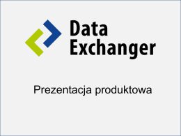 Pobierz prezentację produktu Data Exchanger