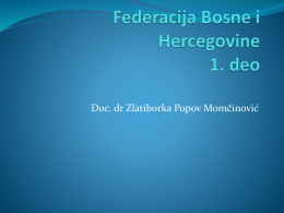 Federacija Bosne i Hercegovine