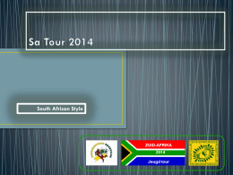 presentatie - Rugby Club Dendermonde