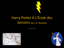 Harry Potter À L*École des Sorciers.