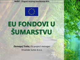 prezentaciju - Hrvatska komora inženjera šumarstva i drvne