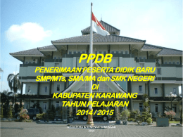 PENDAFTARAN - Mapenda Karawang