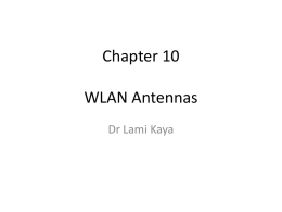 Chapter 10 WLAN Antennas