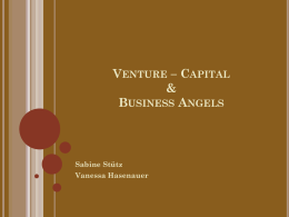 Venture Capital wird zur Finanzierung