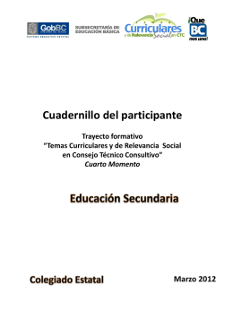 Cuaderno Secundaria - Tecnología Educativa