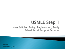 USMLE Step 1 - UC Davis Health System