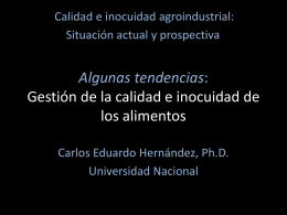 Dr. Carlos Hernández - Maestría en Desarrollo Rural