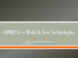 Cross-Platform Marketing