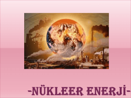 Nükleer enerji nedir?