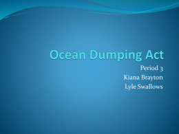 Ocean Dumping Act