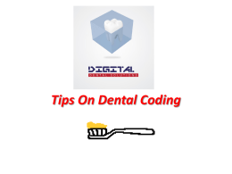 Tips On Dental Coding